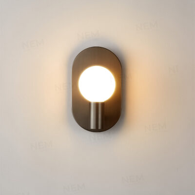 Đèn ốp tường phong cách hiện đại WK109 (đen)