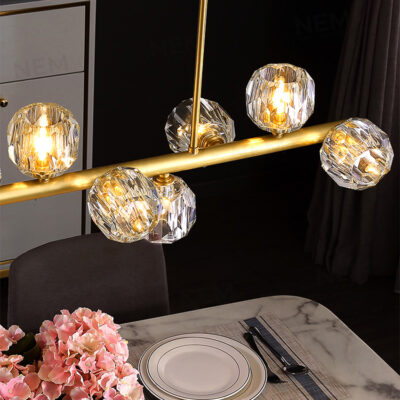 Đèn thả trang trí pha lê cao cấp TTK64N - Image 3