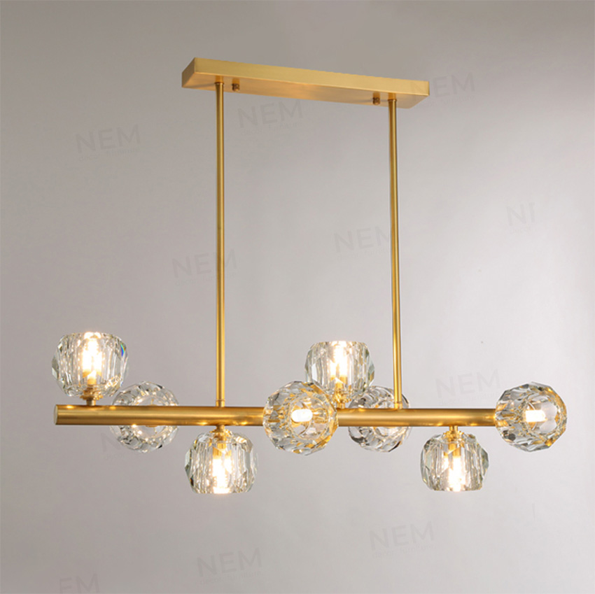 Đèn thả trang trí pha lê cao cấp TTK64N