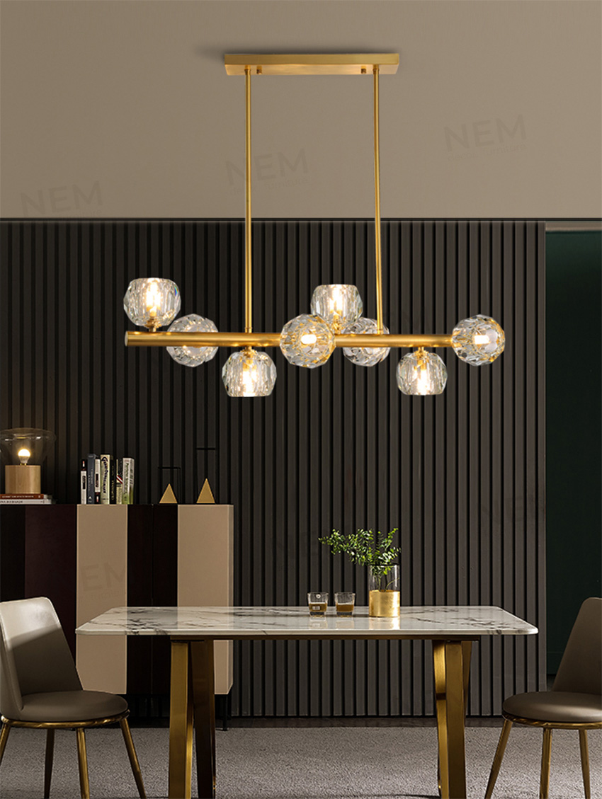 Đèn thả trang trí pha lê cao cấp TTK64N - Image 2