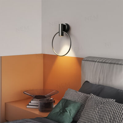 Đèn tường trang trí ống rọi hiện đại DY3028 (đen) - Image 3
