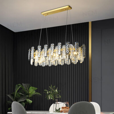 Đèn chùm trang trí pha lê cao cấp Hufa CFL2838