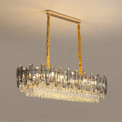 Đèn chùm trang trí pha lê cao cấp L&H TH-8195