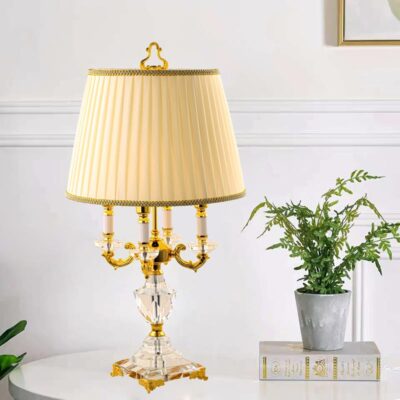 Đèn để bàn trang trí tân cổ điển DBFR1416 - Image 2