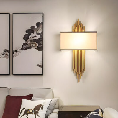 Đèn trang trí gắn tường thiết kế độc đáo 2 màu trắng-đen GT 849A-18 - Image 2