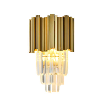 Đèn gắn tường trang trí phong cách tân cổ điển GT 877C-19 màu xi Đồng