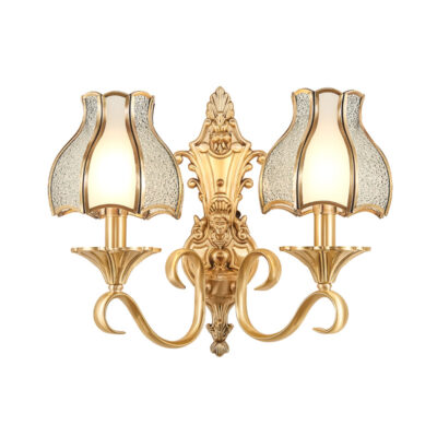 Đèn gắn tường trang trí bằng đồng phong cách Cổ điển GT3013