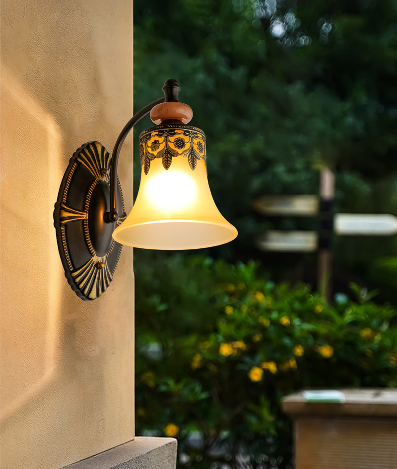 Đèn gắn tường trang trí ngoài trời cổ điển GTCL6075 - Image 4