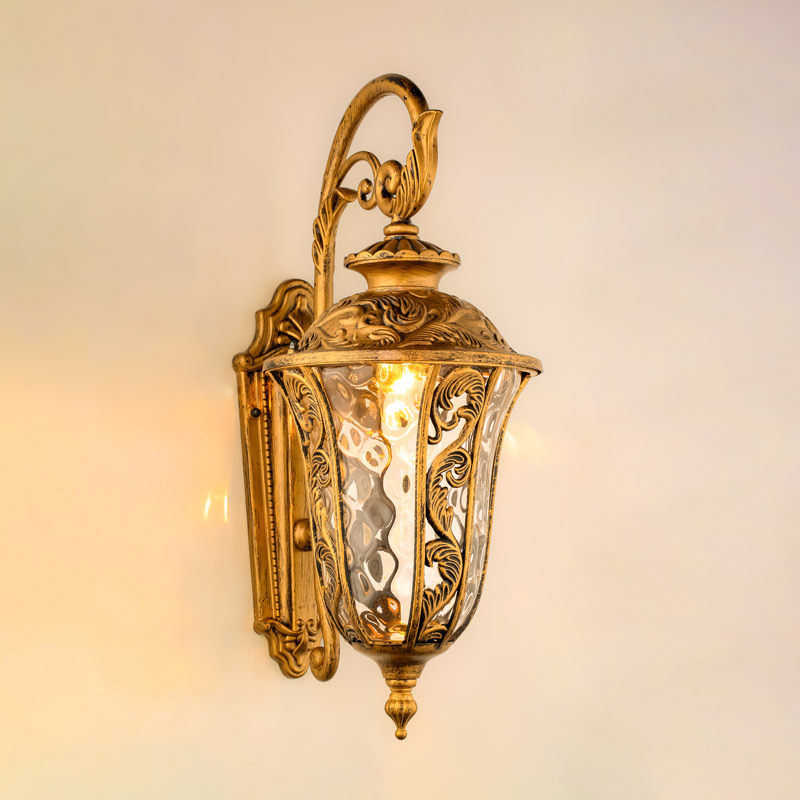 Đèn gắn tường trang trí sân vườn ngoài trời Cổ điển GTSV0195 - Image 2