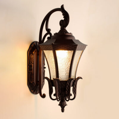 Đèn gắn tường trang trí sân vườn ngoài trời Cổ điển GTSV0328 - Image 10