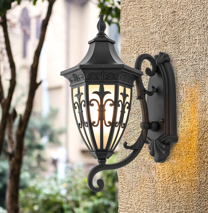 Đèn gắn tường trang trí sân vườn ngoài trời Cổ điển GTSV418 - Image 8