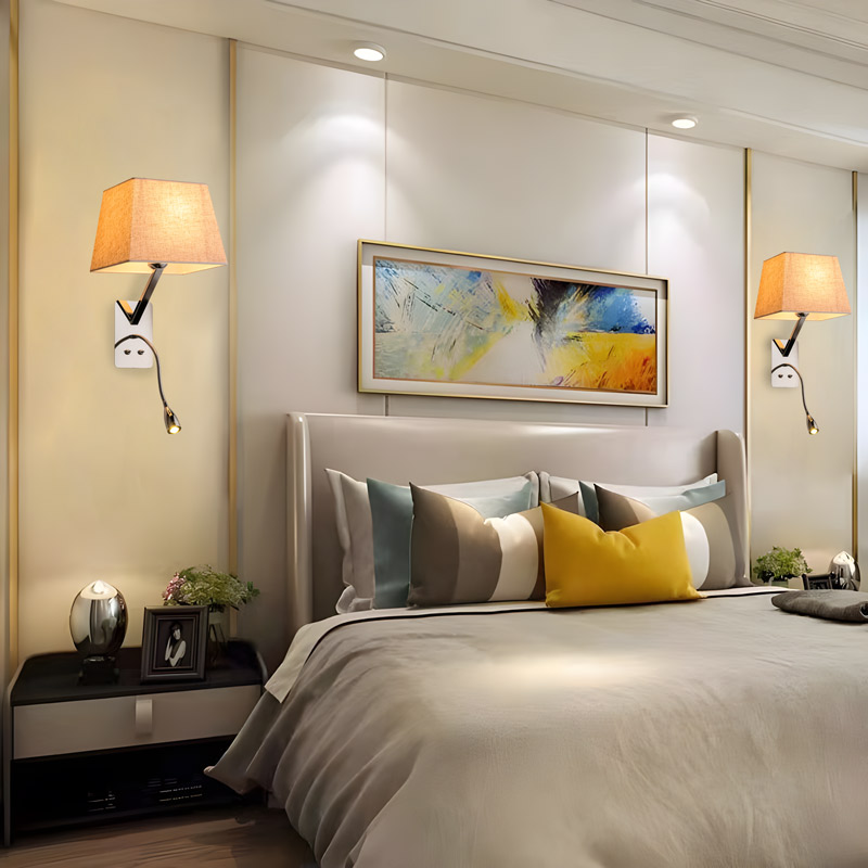 Đèn gắn tường trang trí phòng ngủ Tân cổ điển GTVDN02 - Image 3