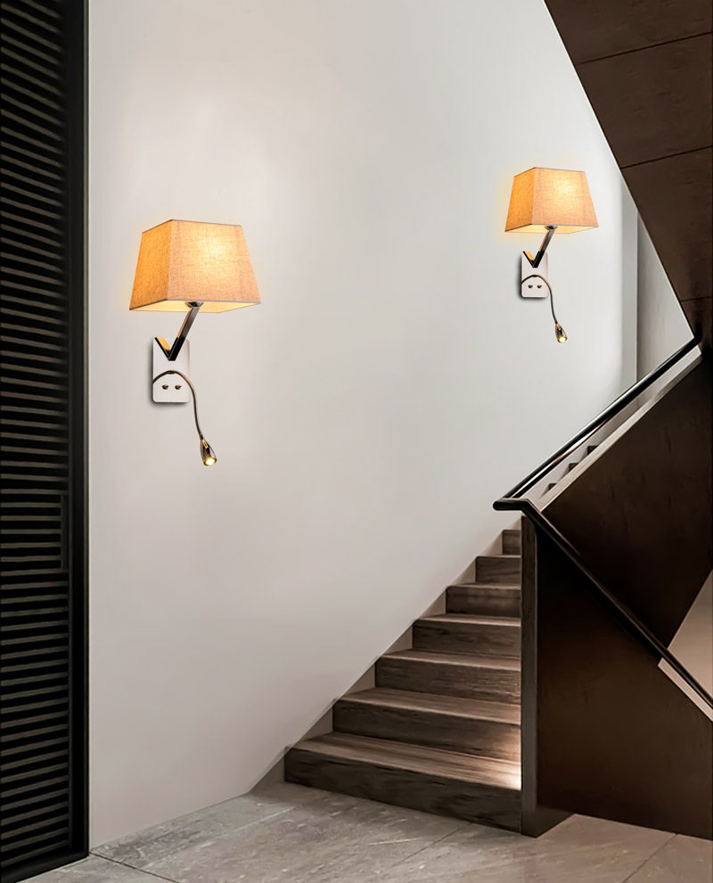 Đèn gắn tường trang trí phòng ngủ Tân cổ điển GTVDN02 - Image 4