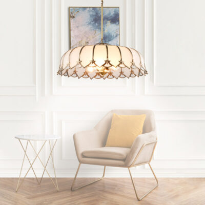 Đèn trang trí thả trần bằng đồng cao cấp THMDC0950 - Image 4