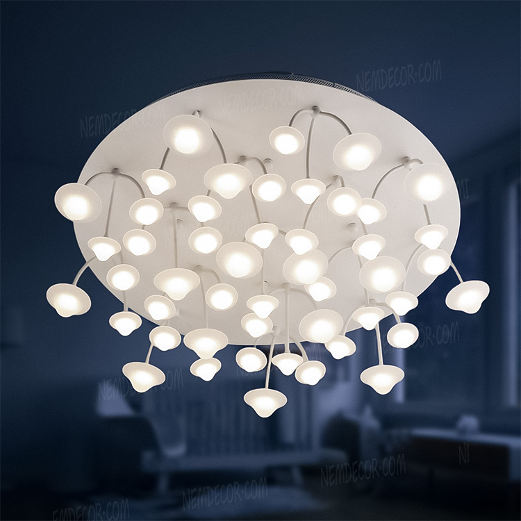 Đèn LED ốp trần Rừng Nấm trang trí hiện đại 74127