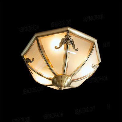 Đèn ốp trần đồng trang trí 74879