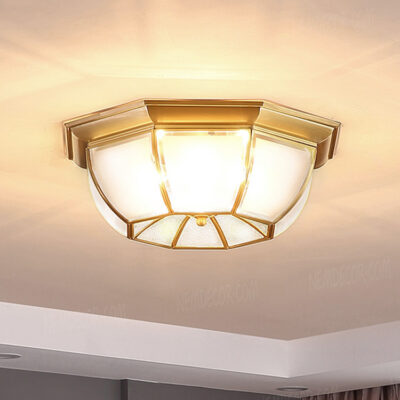 Đèn ốp trần đồng trang trí 74888
