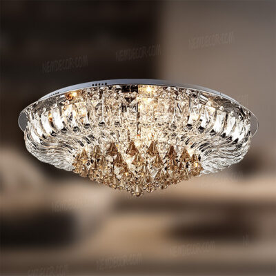 Đèn ốp trần pha lê cao cấp 75034