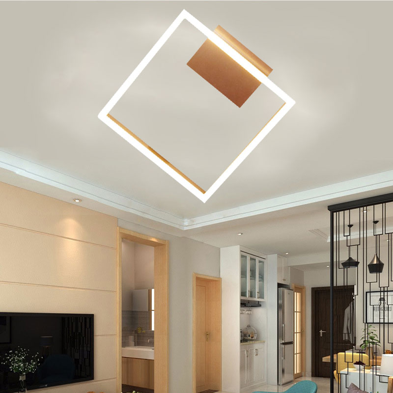 Đèn ốp trần LED OT1098 NÂU - Image 2