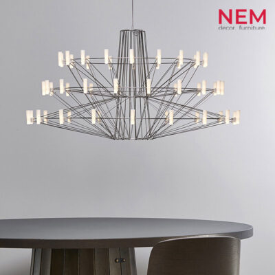 Đèn chùm khung sắt hiện đại VR1104 - Image 4
