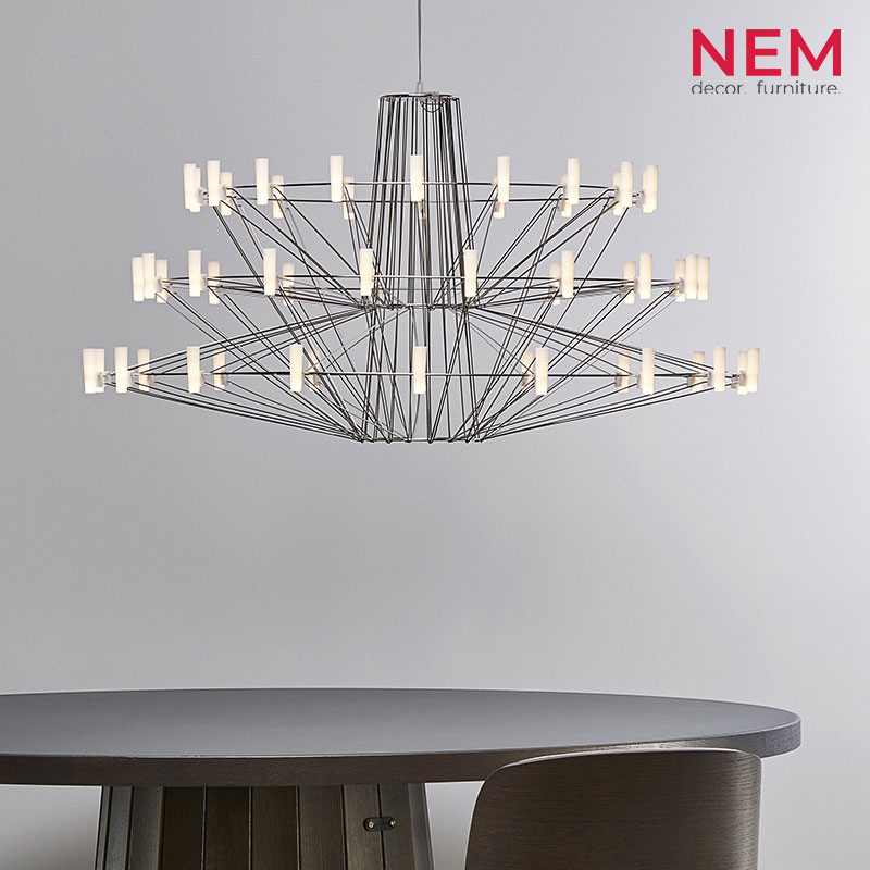 Đèn chùm khung sắt hiện đại VR1104 - Image 4