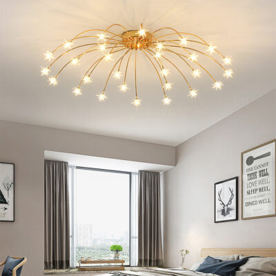 Đèn ốp trần pha lê cao cấp 77797