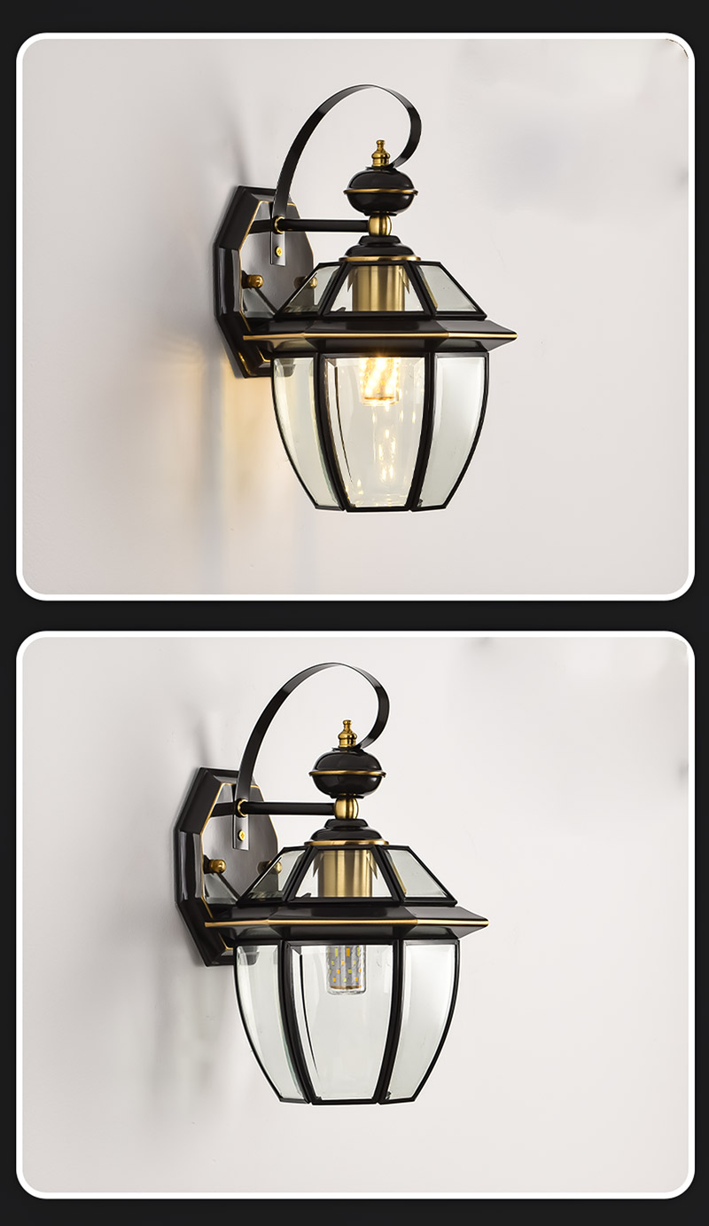 Đèn trang trí gắn tường ngoài trời VD 6800 - Image 3