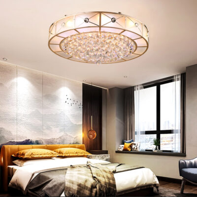 Đèn ốp trần trang trí pha lê cáo cấp OP2014-3 - Image 2