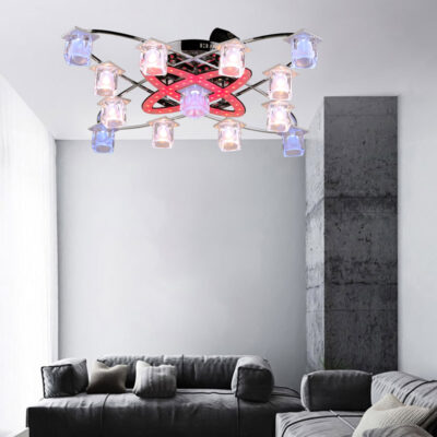 Đèn ốp trần trang trí Hiện đại 6 chế độ sáng OP8211-13 - Image 3