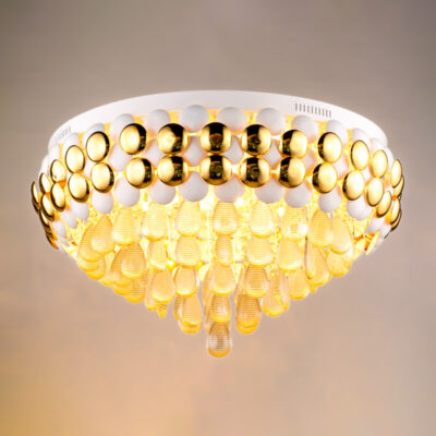 Đèn mâm ốp trần trang trí Tân cổ điển OP88152 - Image 2