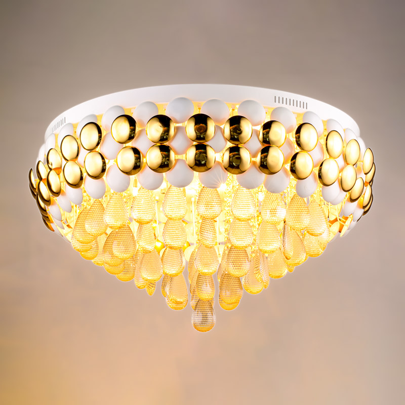 Đèn mâm ốp trần trang trí Tân cổ điển OP88152 - Image 2