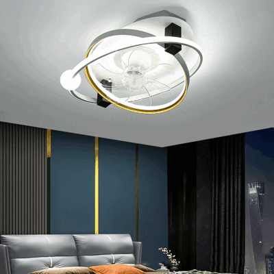 Quạt đèn trần trang trí hiện đại OQT03 - Image 2