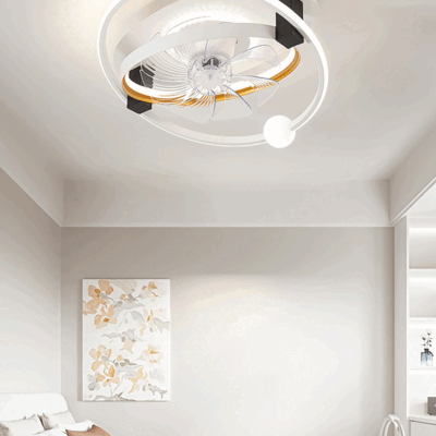Quạt đèn trần trang trí hiện đại OQT03 - Image 3