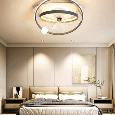 Quạt đèn trần trang trí hiện đại OQT03 - Image 4