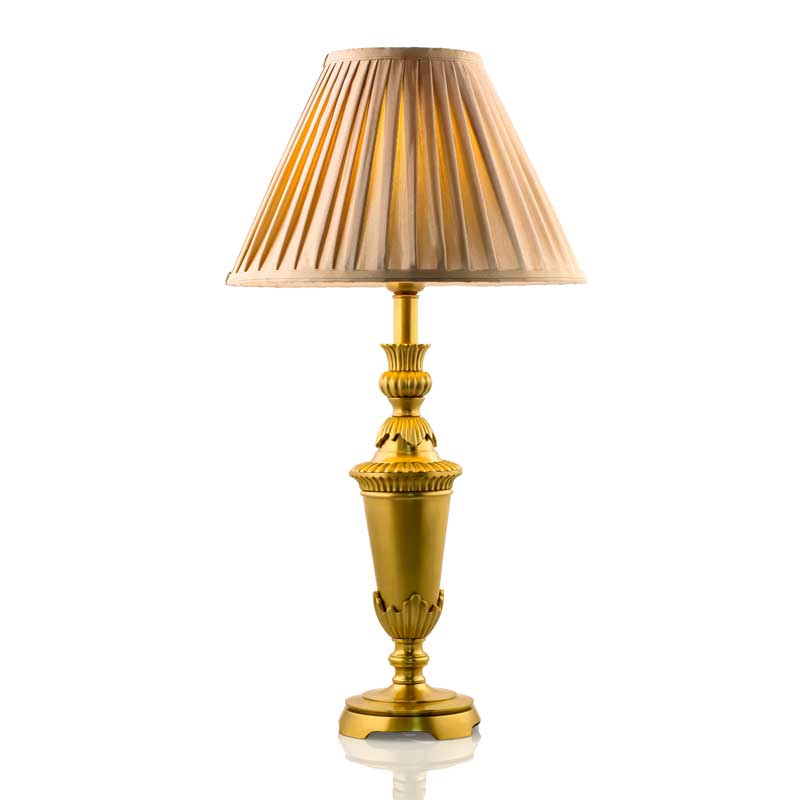 Đèn để bàn trang trí Tân cổ điển bằng đồng cao cấp DBST69210-1