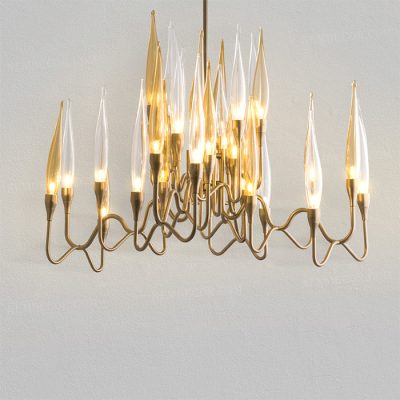 Đèn chùm thủy tinh hiện đại N87954