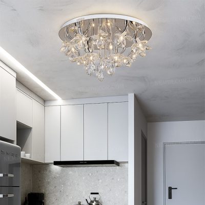 Đèn ốp trần pha lê N89236