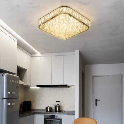 Đèn ốp trần pha lê N89238