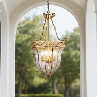 Đèn thả đồng trang trí N87663