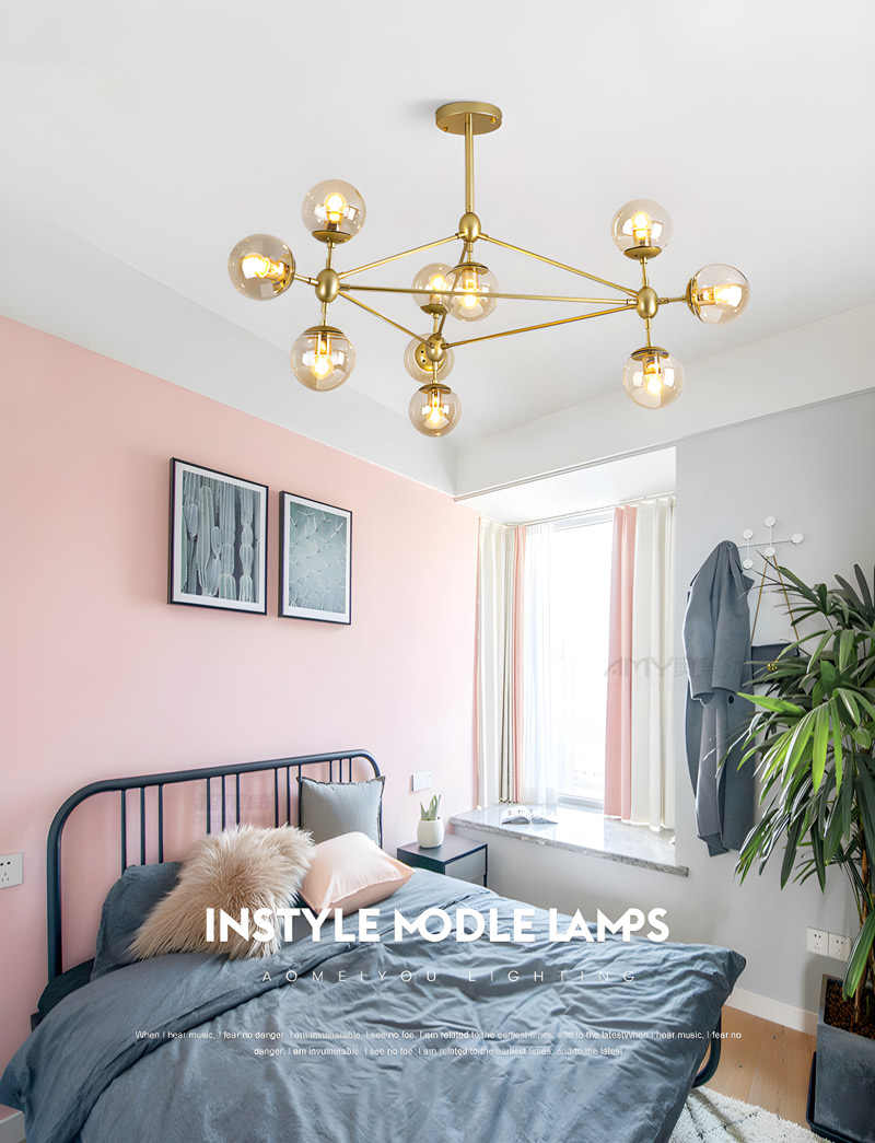 ĐĐèn thả trần trang trí nội thất hiện đại THCN 100 - Image 7