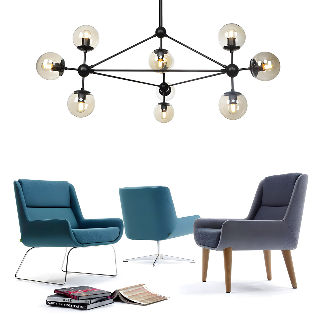 ĐĐèn thả trần trang trí nội thất hiện đại THCN 100 - Image 5