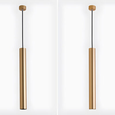 Đèn thả trần trang trí nội thất màu xi đồng THCN 124-20 - Image 3