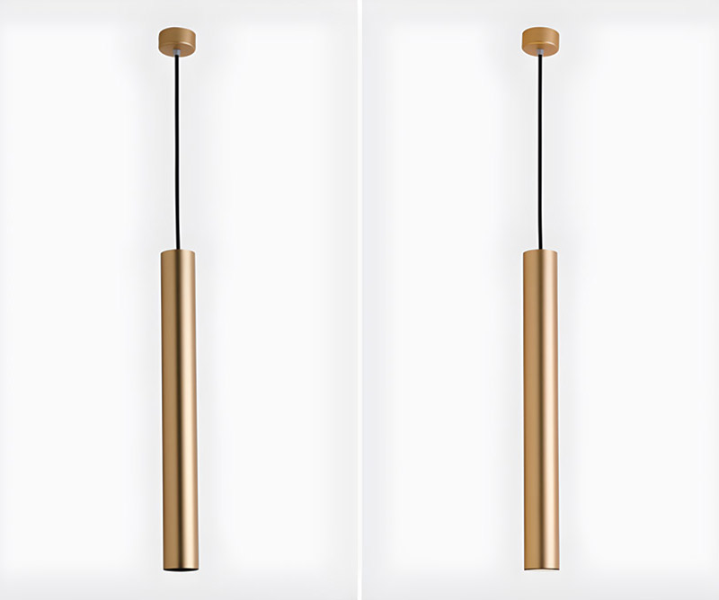 Đèn thả trần trang trí nội thất màu xi đồng THCN 124-20 - Image 3