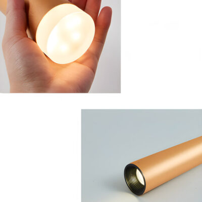 Đèn thả trần trang trí nội thất màu xi đồng THCN 124-20 - Image 10