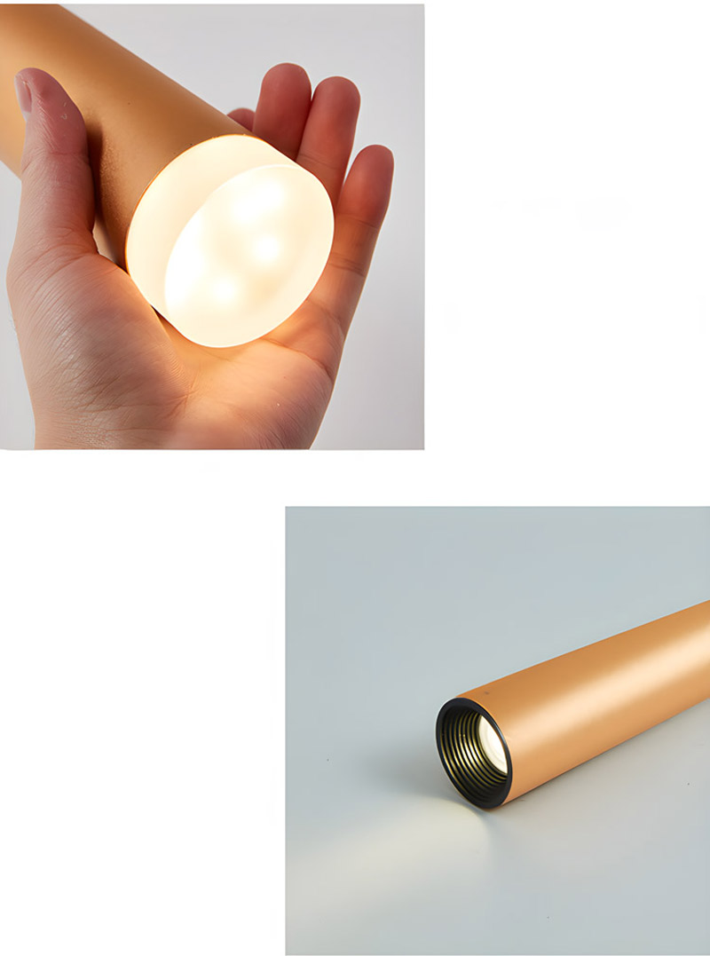 Đèn thả trần trang trí nội thất màu xi đồng THCN 124-20 - Image 10
