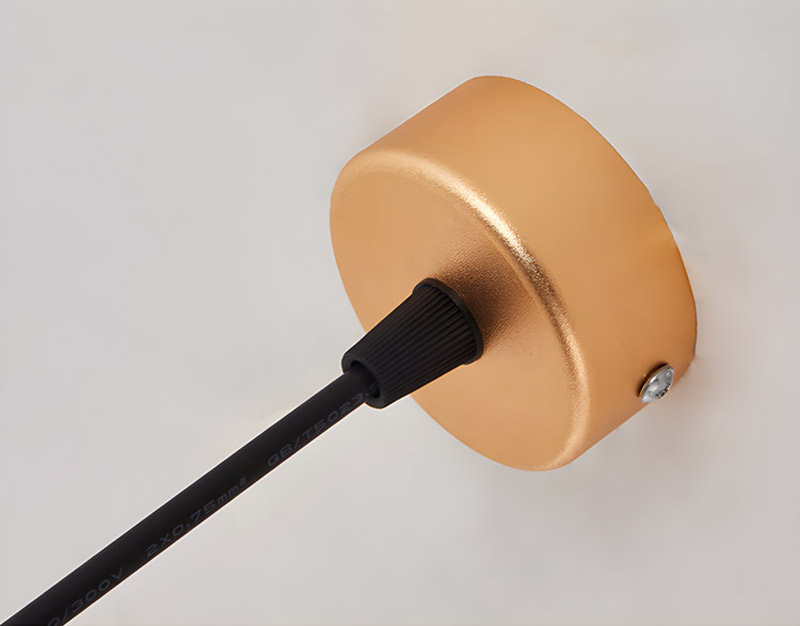 Đèn thả trần trang trí nội thất màu xi đồng THCN 124-20 - Image 7