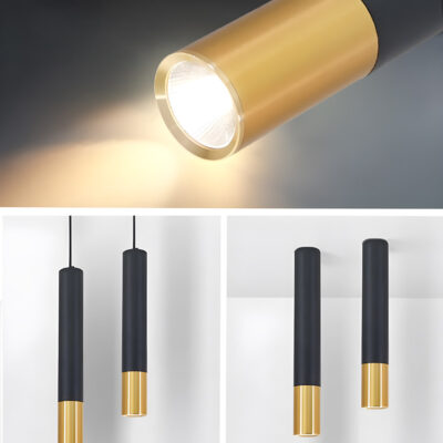 Đèn thả trần trang trí nội thất hiện đại THCN126-21 màu xi - Image 9
