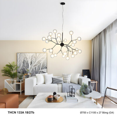 Đèn thả trần trang trí nội thất hiện đại  THCN 133-18 - Image 3