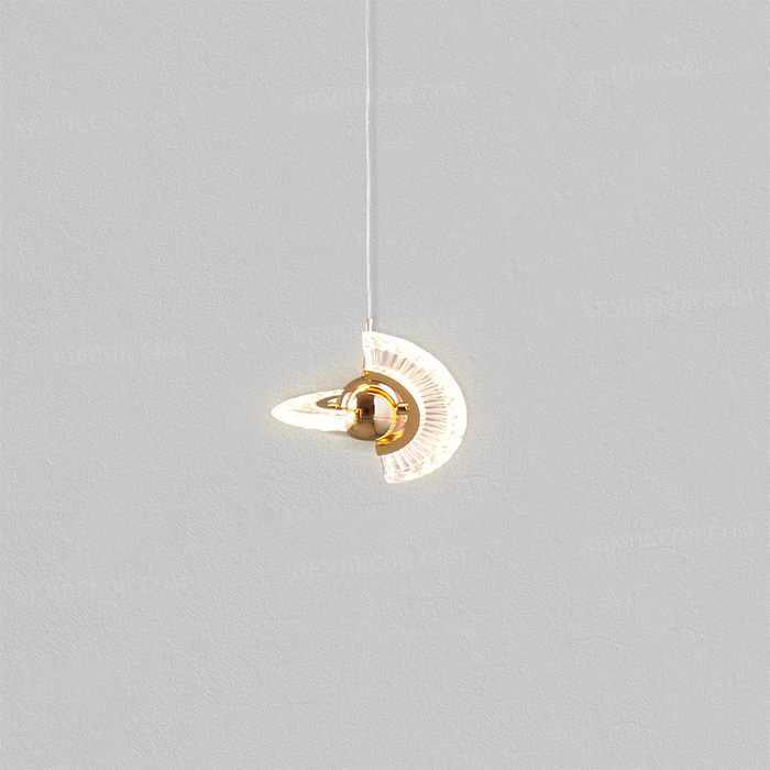 Đèn thả trang trí acrylic phát sáng phong cách hiện đại N87598 - Image 6