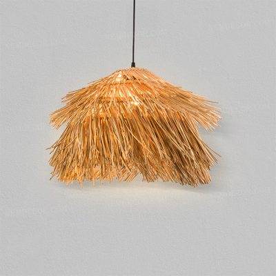 Đèn thả mây tre trang trí N87684